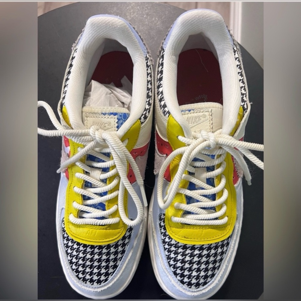 Nike Air Force 1 Shadow 'Patchwork' Sneakers Shoes Colorful Collectible AF1 - Picture 10 of 16